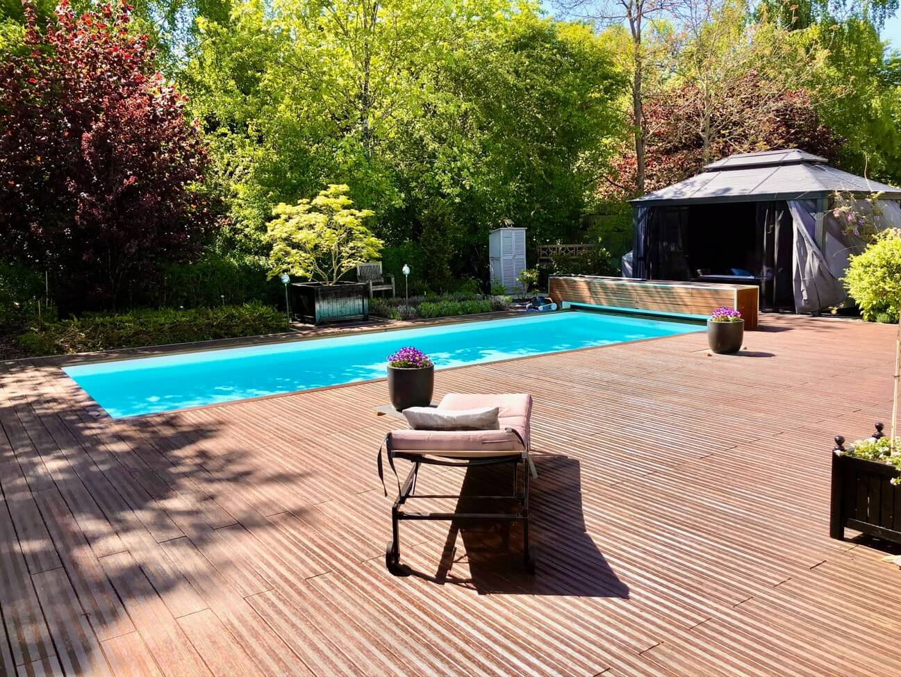 Die nachhaltiger Sommerterrasse.