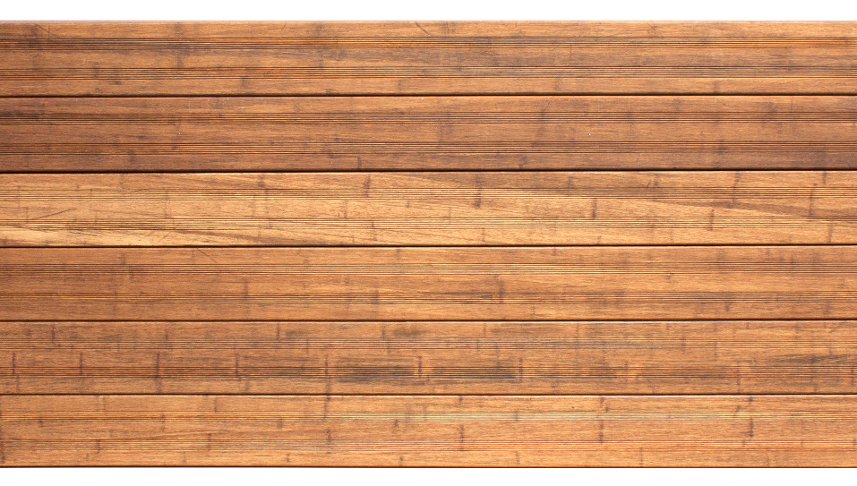 Terrassendielen Campo Verde "Bambus Natur", beidseitig verlegbar.