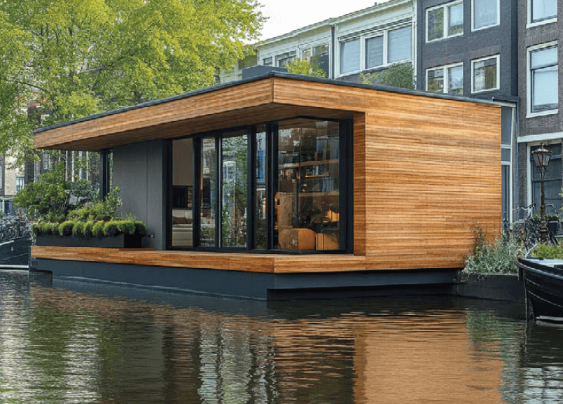 AMBOOO Bambus Fassadenverkleidung.