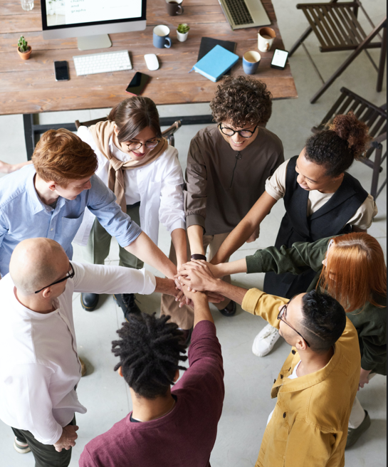 Das Team aMbooo und Bambuskontor.