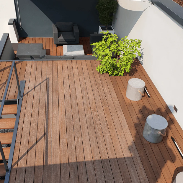 Die Bambus Terrassendielen select.