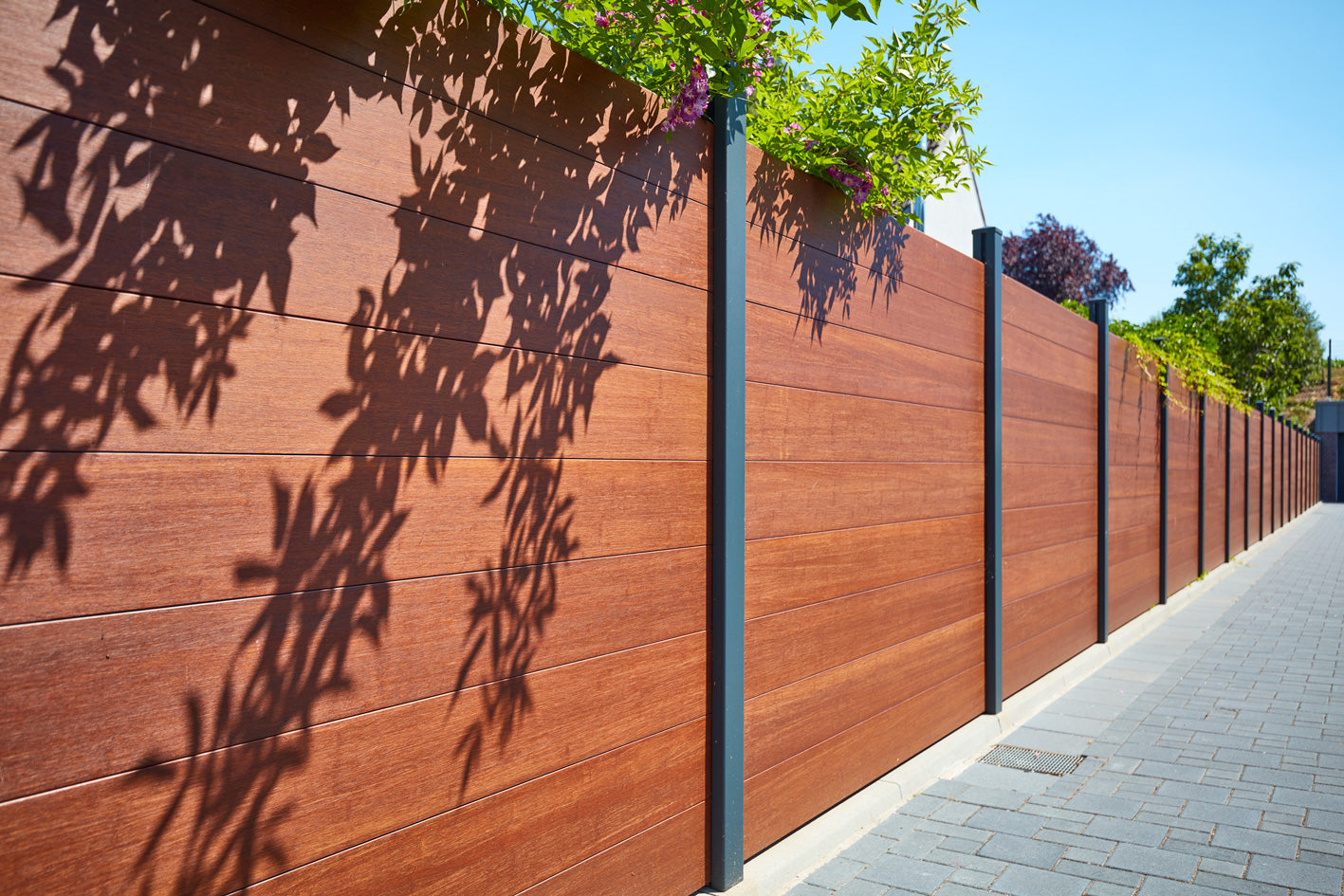 Der moderne Bambus Sichtschutzzaun Acapulco von AMBOOO