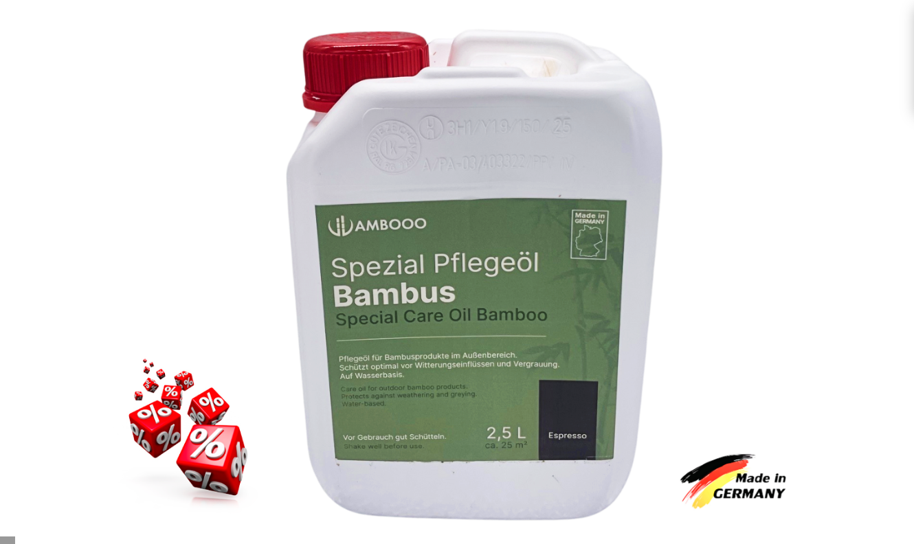 Das aMbooo Bambus Pflegeöl.