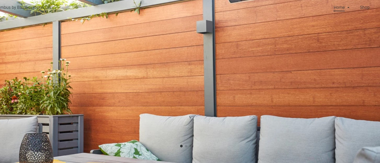 Bambuszaun Deluxe Erweiterungselement